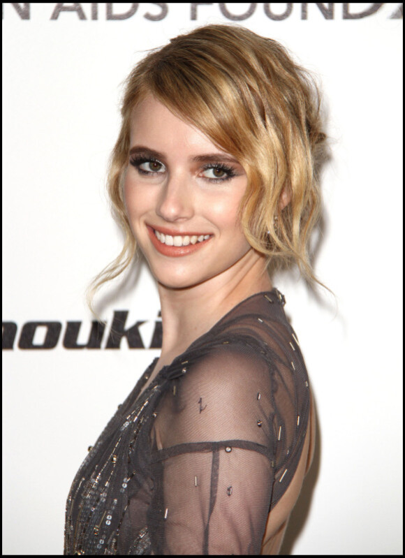 Emma Roberts à la 19ème édition de la Elton John AIDS Foundation à Los Angeles, le 27 février 2011.