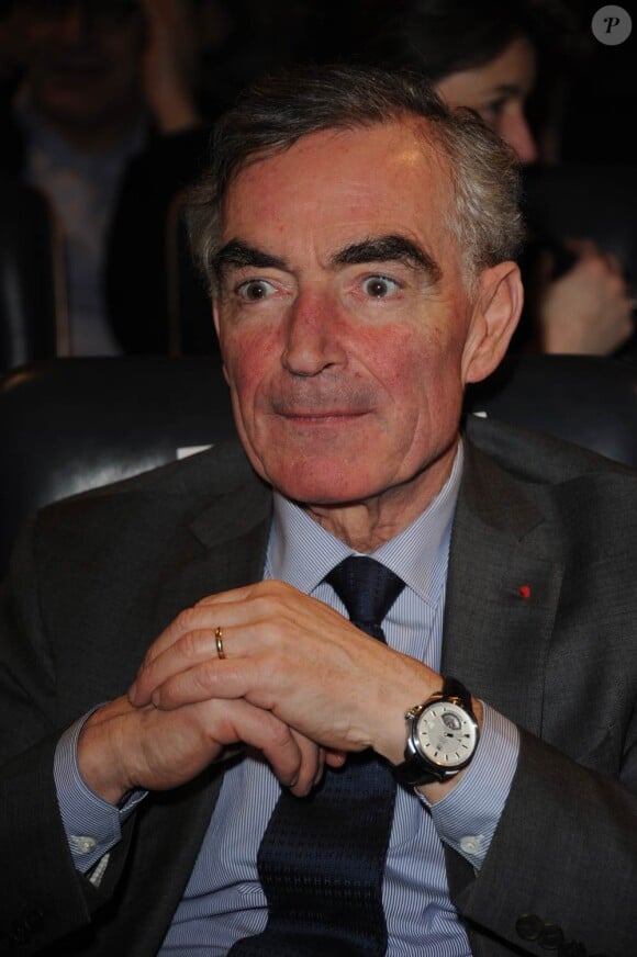 Le procureur de la République Jean-Claude Marin à l'occasion de l'avant-première du Bal des Menteurs : Le procès Cleartsream, à Paris, le 1er mars 2011.