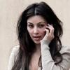 Kim Kardashian sans maquillage, à Studio City, le 18 février 2011