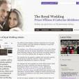 St. James Palace a annoncé mercredi 2 mars 2011 la mise en ligne du site officiel du mariage du prince William et Kate Middleton, moins de deux mois avant le jour J.