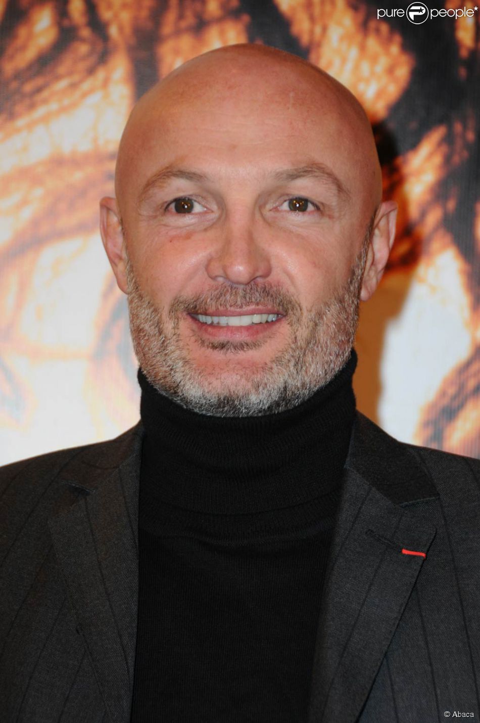 Frank Leboeuf lors de l'avantpremière de La ligne droite, qui s'est