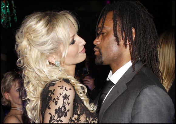 Adriana et Christian Karembeu le 15 février 2008