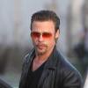 Brad Pitt sur le tournage du film Cogan's Trade à la Nouvelle-Orléans le 9 mars 2011