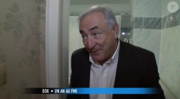 Dominique Strauss-Kahn dans le reportage que lui a consacré Canal+, diffusion dimanche à 12h45.