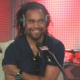 Christian Karembeu dans l'émission Les Grandes Gueules, sur RMC, le 10 mars 2011