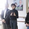 Rachida Dati lors d'une réunion avec des militants UMP à Andrésy (Yvelines) le 5 mars 2011