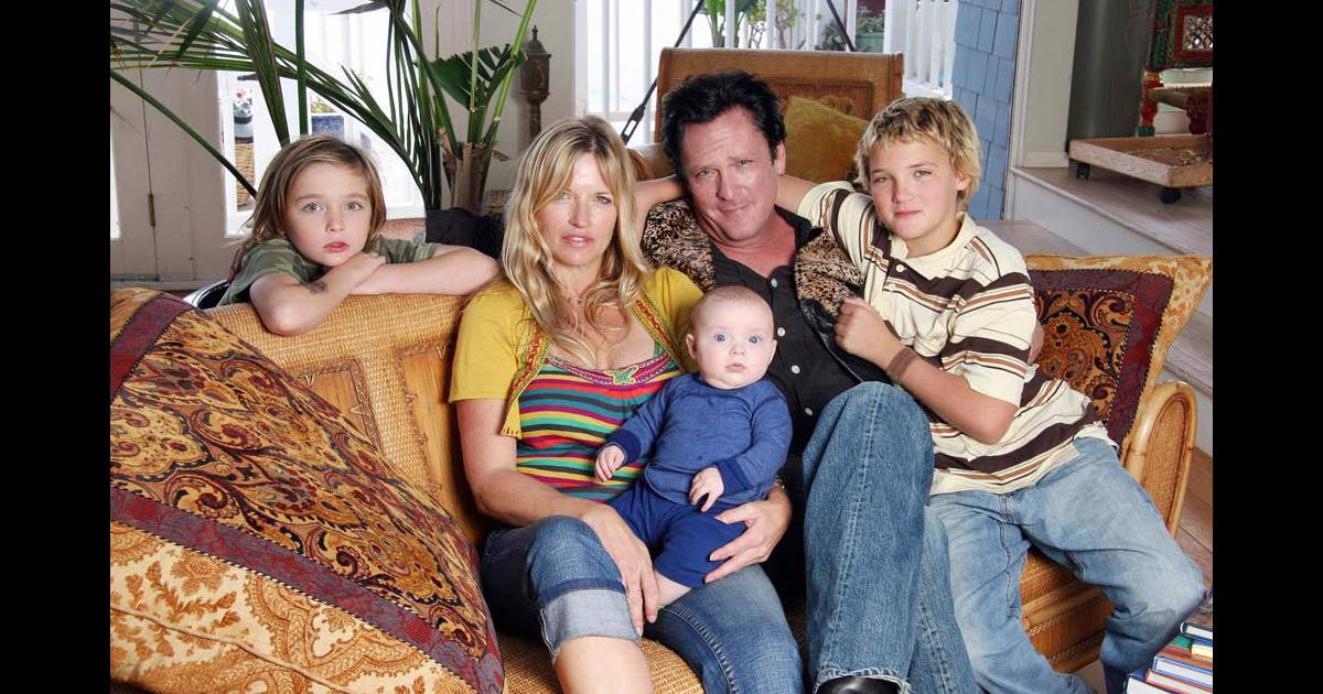 PHOTOS - Michael Madsen, sa femme DeAnna Morgan et leurs trois enfants, Mal...