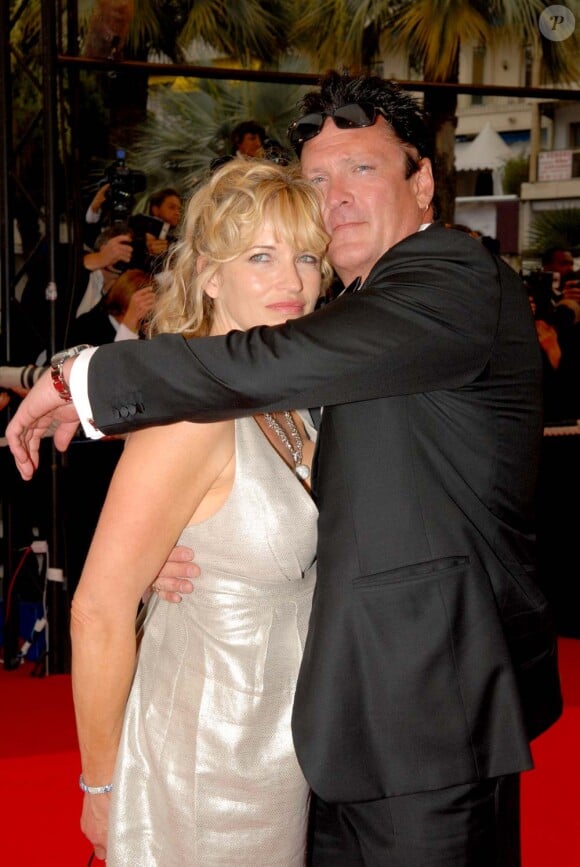 Michael Madsen et sa femme DeAnna Morgan, festival de Cannes, le 25 mai 2007
