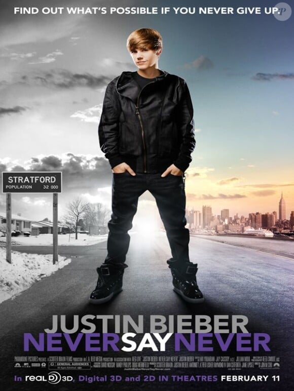 Justin Bieber - Never say never, février 2011