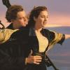 Kate Winslet et Leonardo Di Caprio dans Titanic de James Cameron