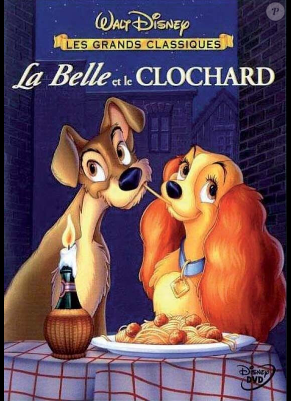 La Belle et le Clochard dans le Disney éponyme