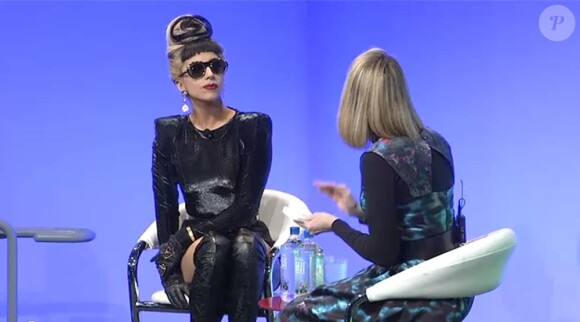 Lady Gaga en interview Google, mars 2011