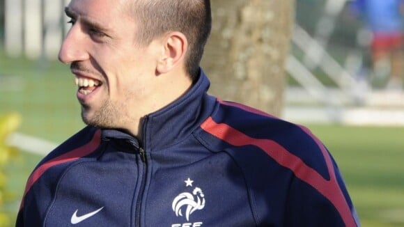 Ribéry s'écroule à l'entraînement : ridicule, mais même pas mal !