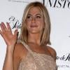 Jennifer Aniston le 10 mars 2011 au Mexique pour promouvoir son parfum