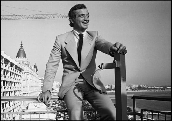 Jean-Paul Belmondo au festival de Cannes, mai 1974