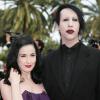 Marilyn Manson et Dita Von Teese à Cannes le 20 mai 2006