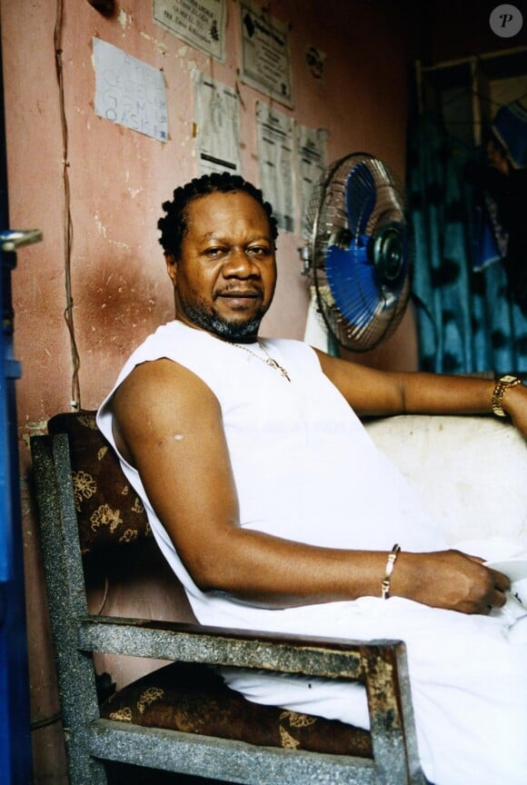 Papa Wemba à Kinshasa en février 2002