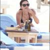 Courteney Cox déguste à Saint-Barth' (31 mars 2011)