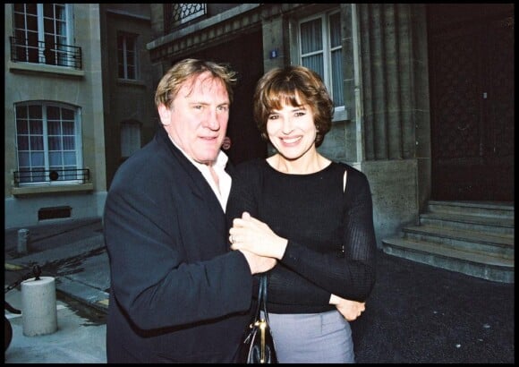 Fanny Ardant et Gérard Depardieu, le 10 mai 2000.