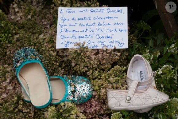 Les petites chaussures de Zohra Dati lors de la vente éphémère des P'tits Cracks chez Sol y Flor le samedi 2 avril 2011