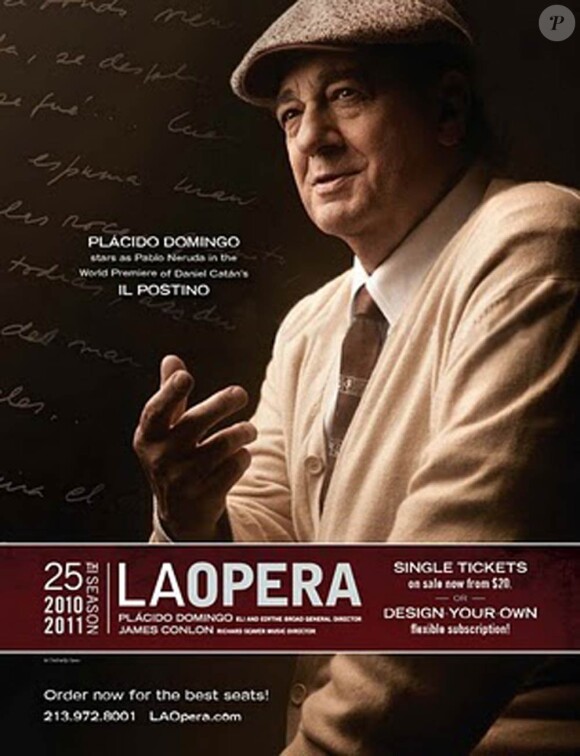 En septembre 2010, Placido Domingo entrait dans la peau du poète Pablo Neruda pour l'opéra Il Postino de son ami Daniel Catan. Le compositeur mexicain est décédé début avril 2011...