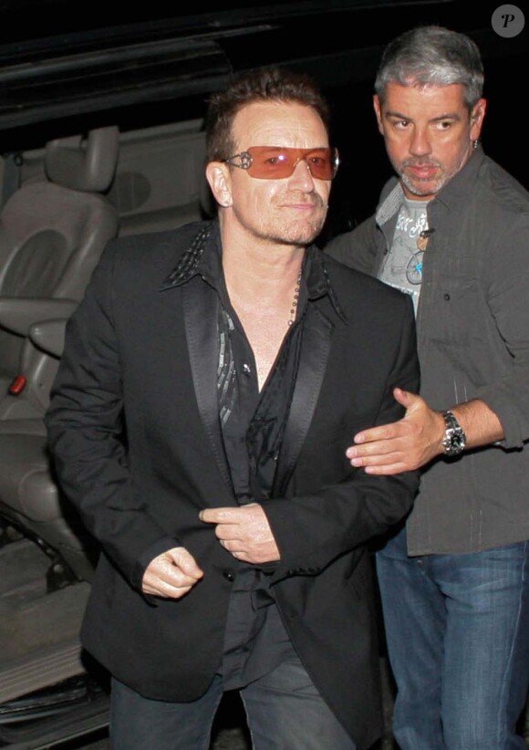 Bono de U2, à Sao Paulo, le 10 avril 2011.