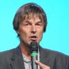 Nicolas Hulot se déclare candidat à la présidentielle de 2012 lors d'un discours à la salle des fêtes de Sevran, le 13 avril 2011