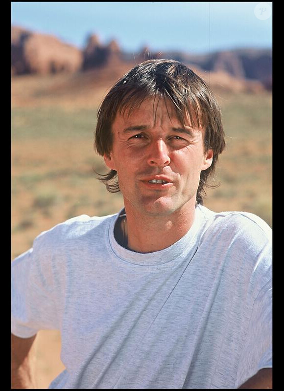 Nicolas Hulot au Botswana pour la fondation Ushuaïa en 1995