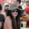 Vanessa Hudgens assiste au Festival de Coachella, vendredi 15 avril 2011.