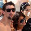Michael Phelps lors de l'inauguration de l'Encore Beach Club de Las Vegas le 16 avril