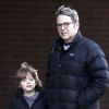 Matthew Broderick est allé chercher son fils James à l'école de New York le 18 mars 2011
 