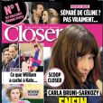La couverture du magazine Closer en kiosque demain !
