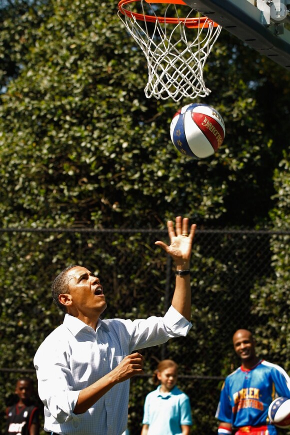 Fête de Pâques à la Maison Blanche, à Washington, le 25 avril 2011 - Ici Barack Obama