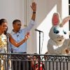 Fête de Pâques à la Maison Blanche, à Washington, le 25 avril 2011 - Ici la famille Obama