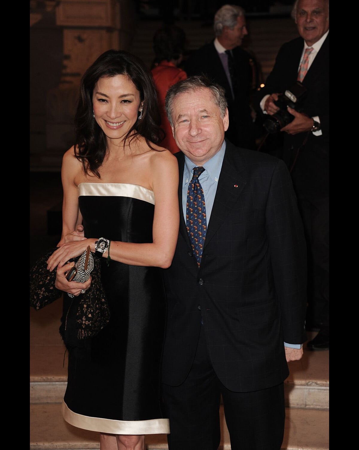 Photo : Michelle Yeoh et Jean Todt lors de la soirée Ralph Lauren le 27 ...