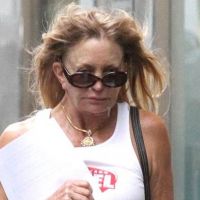 Goldie Hawn : Malgré ses efforts, l'actrice affiche une vilaine mine !