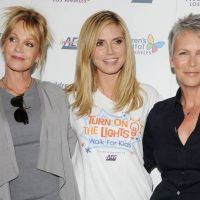 Heidi Klum, Melanie Griffith et Jamie Lee Curtis marchent pour les enfants !