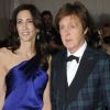 Paul McCartney et Nancy Shevell lors du MET Ball organisé à New York le 2 mai 2011