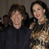 Mick Jagger et sa compagne L'Wrent Scott lors du MET Ball organisé à New York le 2 mai 2011