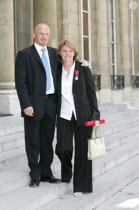 Nathalie Tauziat, Paris, le 25 juin 2004.