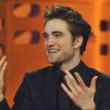 Robert Pattinson lors de l'enregistrement de l'émission The Graham Norton Show à Londres le 3 mai 2011