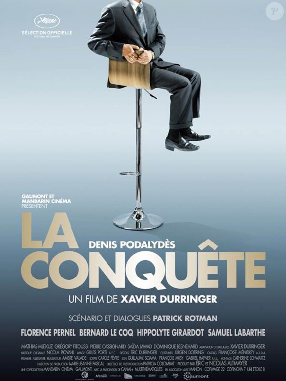 L'affiche de La Conquête, en salles le 18 mai 2011.