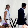 Athina Onassis et son mari Alvaro de Miranda Neto participent à la deuxième épreuve du Global Champions Tour 2011 qui se tient à Valence en Espagne. Le 6 mai 2011