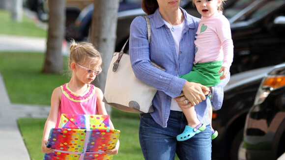 Jennifer Garner : Non, elle n'a pas déguisé ses filles.. Quoique !