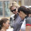 Janes Lynch, sa femme Lara Embry et sa belle-fille Haden Collette, à Los Angeles le 7 mai 2011