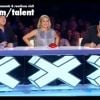 Le jury de Britain's Got Talent, composé de  Michael McIntyre, Amanda Holden, et David Hasselhoff