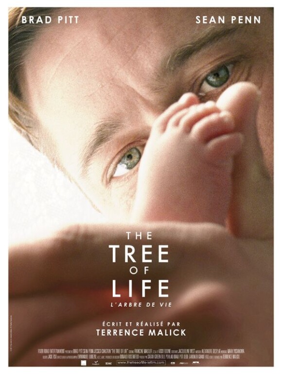 L'affiche du film The Tree of Life de Terrence Malick, qui est dans la sélection officielle (et favori) au Festival de Cannes 2011