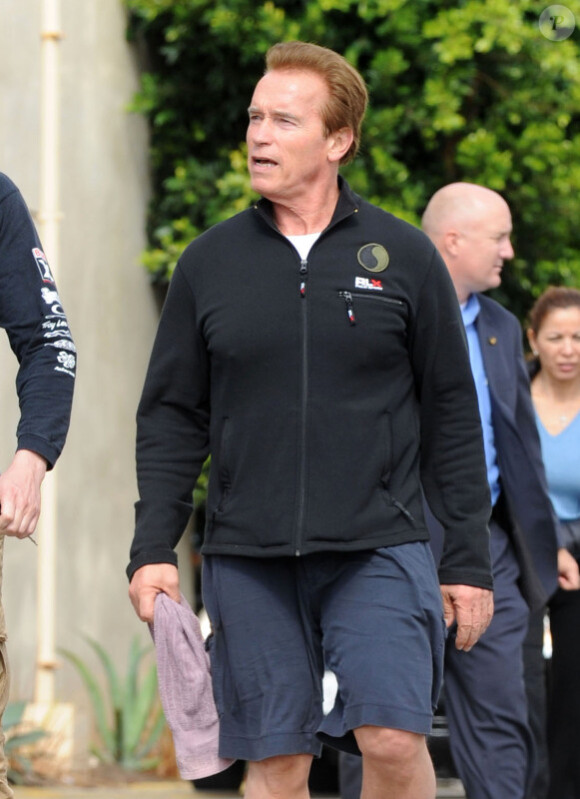 Arnold Schwarzenegger en octobre dernier ne portait plus son alliance. Etait-ce déjà un signe ?
