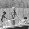 Brigitte Bardot et Gunter Sachs à Saint-Tropez en 1967.