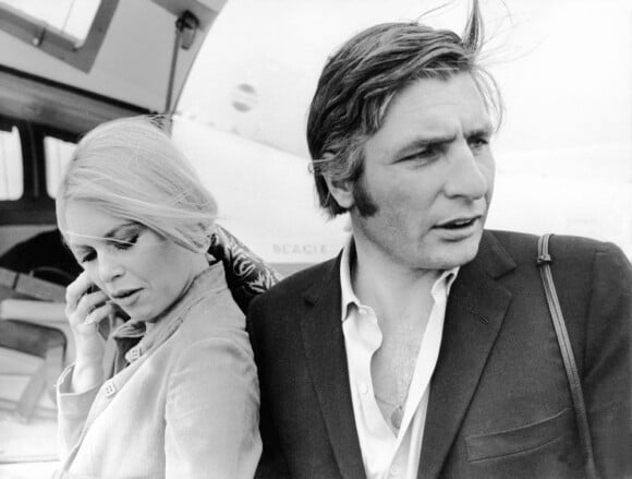 Brigitte Bardot et Gunter Sachs le 10 avril 1968 à Marbella.